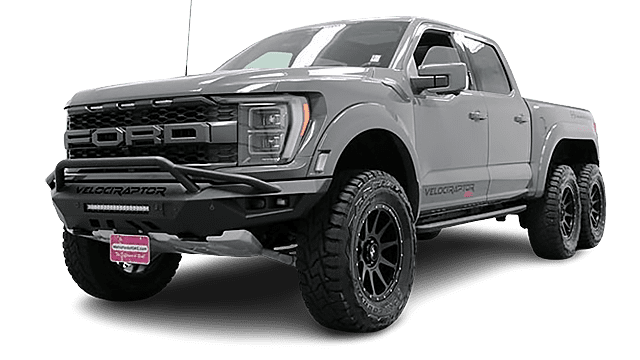 Ford F-150 Hennessey Velociraptor 6x6 2021 Cinza
